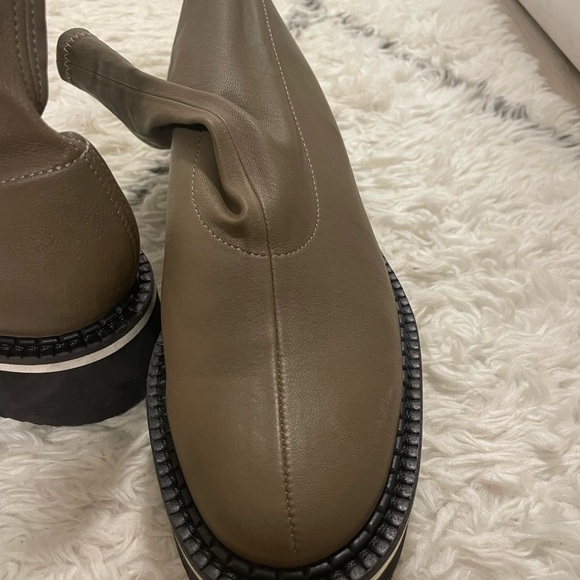 Clergerie luxury designer stretch leather ankle boot size 39 - Picture 9 of 13